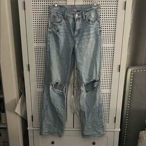 American Eagle Outfitters Light Blue Denim